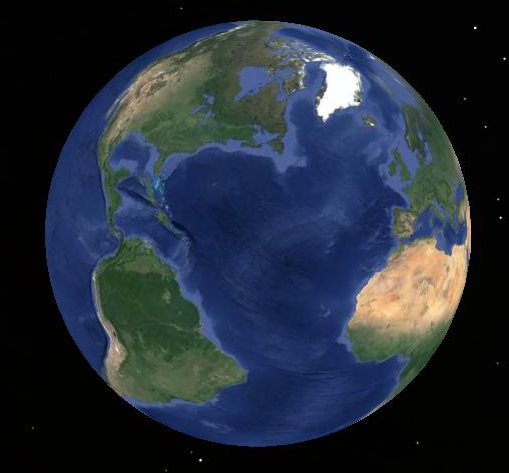 The North Atlantic and Surrounding Landmasses